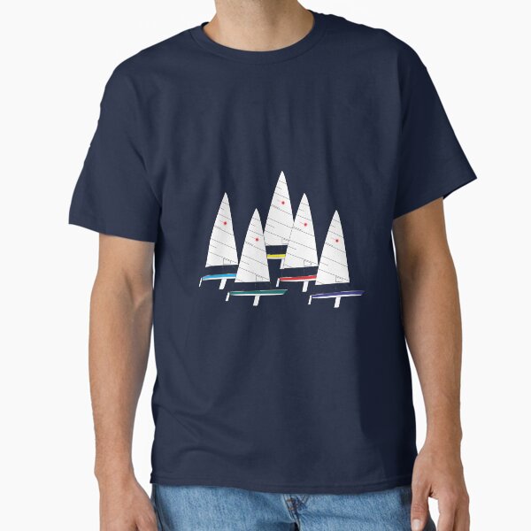Laser Sailboats Racing - Adult & Kids T-Shirts, Sweatshirts & Hoodies apparel design preview 1
