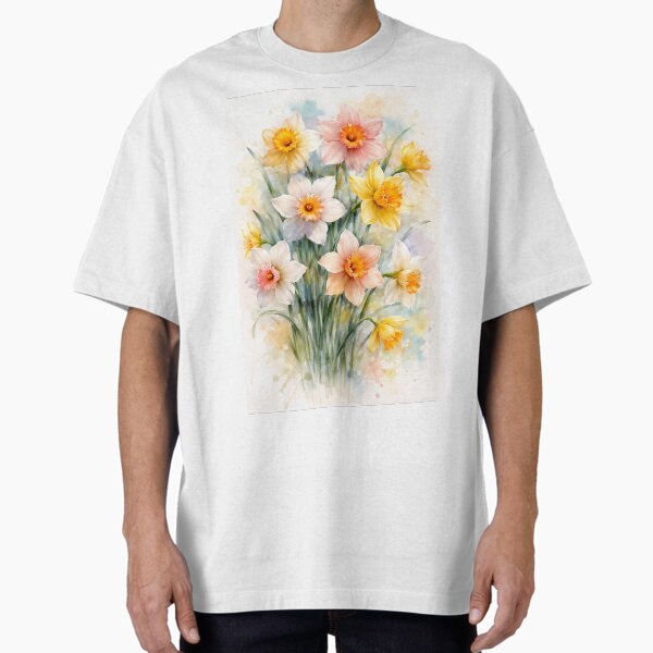Vibrant Bouquet of Spring Flowers - Adult & Kids T-Shirts, Sweatshirts & Hoodies apparel design preview 1