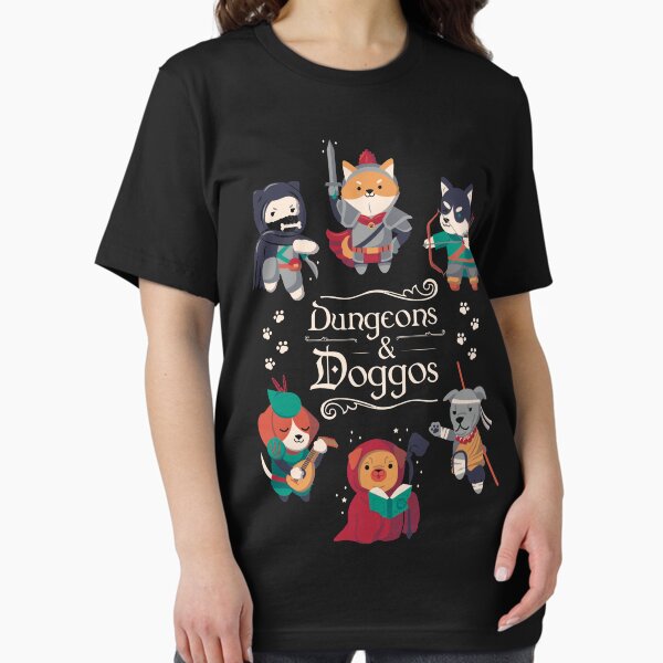 Dungeons and Doggos - Adult & Kids T-Shirts, Sweatshirts & Hoodies apparel design preview 1
