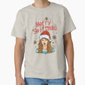 Merry Swiftmas funny holidays gift idea for swifty - Adult & Kids T-Shirts, Sweatshirts & Hoodies apparel design preview 1