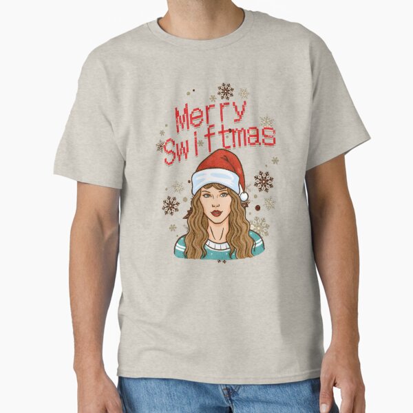 Merry Swiftmas funny holidays gift idea for swifty - Adult & Kids T-Shirts, Sweatshirts & Hoodies apparel design preview 1