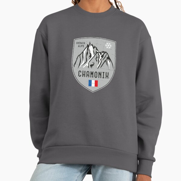 Chamonix Mountain France Emblem - Adult & Kids T-Shirts, Sweatshirts & Hoodies apparel design preview 1