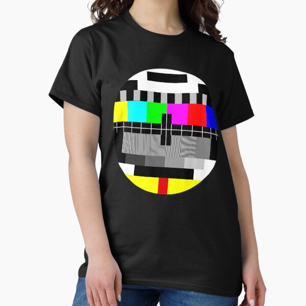 90's TV Test pattern - Adult & Kids T-Shirts, Sweatshirts & Hoodies apparel design preview 1