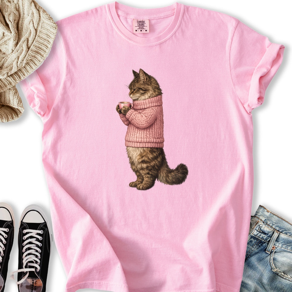 Cozy Maine Coon Cat - Adult & Kids T-Shirts, Sweatshirts & Hoodies apparel design preview 1