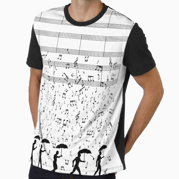 Singing in the Raaaain Graphic - Adult & Kids T-Shirts, Sweatshirts & Hoodies apparel design preview 1