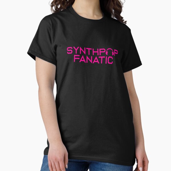 Synthpop Fanatic Pink Logo - Adult & Kids T-Shirts, Sweatshirts & Hoodies apparel design preview 1
