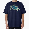 Underwater world inside a turtle shape - Adult & Kids T-Shirts, Sweatshirts & Hoodies apparel design preview 1