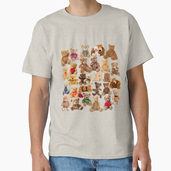 Cuddly Teddy Bears Pattern - Adult & Kids T-Shirts, Sweatshirts & Hoodies apparel design preview 1