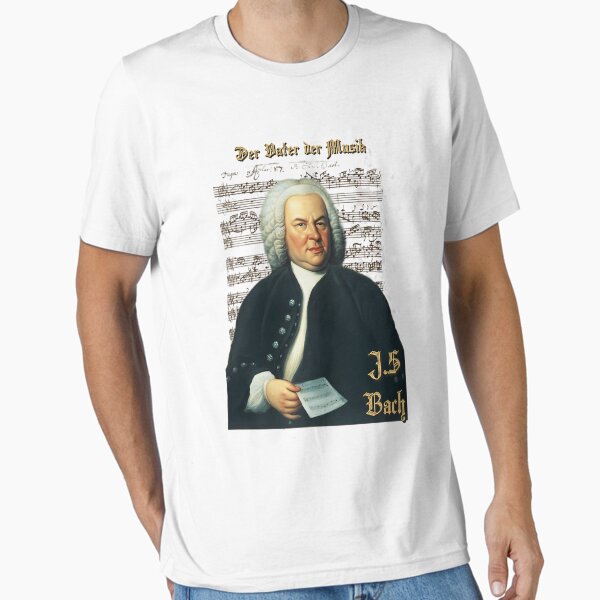 Johann Sebastian Bach Classical Music Composer - Adult & Kids T-Shirts, Sweatshirts & Hoodies apparel design preview 1
