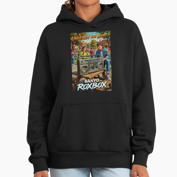 Turn It Up: An 80s Boombox Tribute - Adult & Kids T-Shirts, Sweatshirts & Hoodies apparel design preview 1