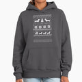 Dachshunds Christmas Sweater Pattern - Adult & Kids T-Shirts, Sweatshirts & Hoodies apparel design preview 1