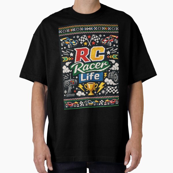 RC Racer Life Remote Controlled Cars Knitting Pattern - Adult & Kids T-Shirts, Sweatshirts & Hoodies apparel design preview 1
