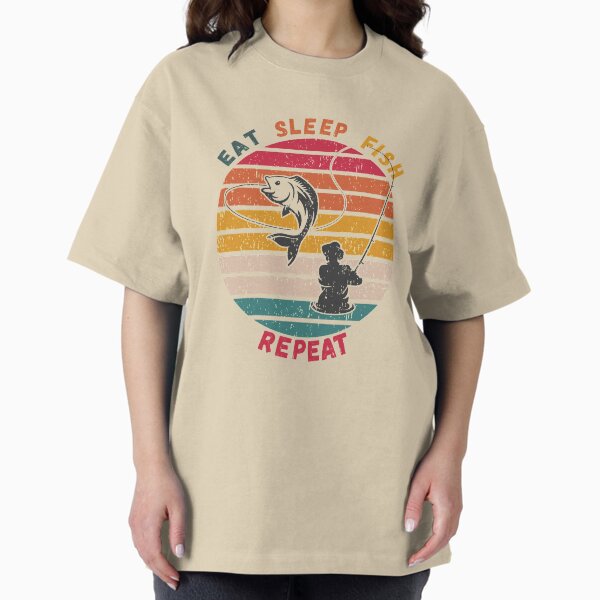 Eat Sleep Fish Repeat - Adult & Kids T-Shirts, Sweatshirts & Hoodies apparel design preview 1
