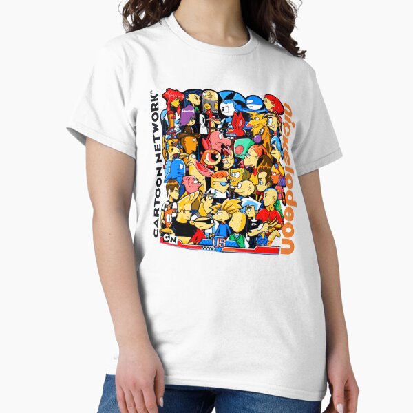 Cartoon Network vs Nickelodeon - Adult & Kids T-Shirts, Sweatshirts & Hoodies apparel design preview 1