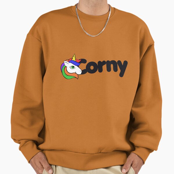 Corny Unicorn Retro rainbow - Adult & Kids T-Shirts, Sweatshirts & Hoodies apparel design preview 1