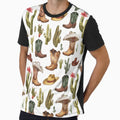 Cute Cowboy Graphic - Adult & Kids T-Shirts, Sweatshirts & Hoodies apparel design preview 1