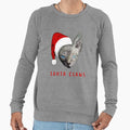 Santa cat Lightweight - Adult & Kids T-Shirts, Sweatshirts & Hoodies apparel design preview 1