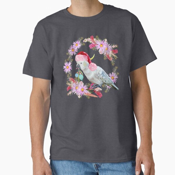 Summer Christmas Cockatoo - Adult & Kids T-Shirts, Sweatshirts & Hoodies apparel design preview 1