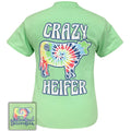 Girlie Girl Originals Preppy Crazy Heifer Tie Dye - Adult & Kids T-Shirts, Sweatshirts & Hoodies apparel design preview 1
