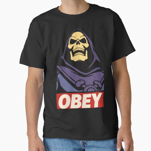 OBEY SKELETOR - Adult & Kids T-Shirts, Sweatshirts & Hoodies apparel design preview 1