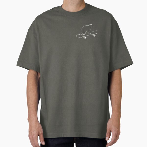 A cat on skateboard - Adult & Kids T-Shirts, Sweatshirts & Hoodies apparel design preview 1