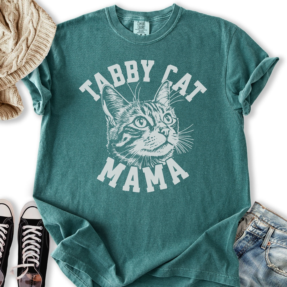 Tabby Cat Mama - Adult & Kids T-Shirts, Sweatshirts & Hoodies apparel design preview 1