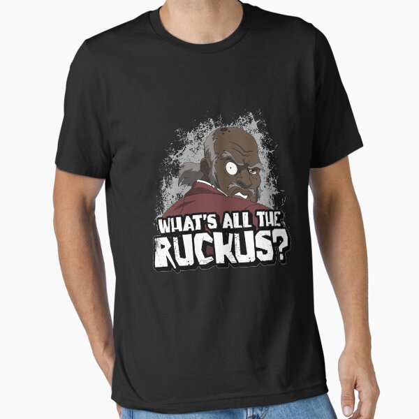What's all the Ruckus quote Freeman from boondocks - Adult & Kids T-Shirts, Sweatshirts & Hoodies apparel design preview 1