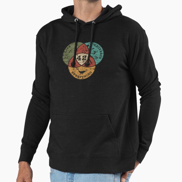 Venn Diagram: Life, the Universe Everything - Adult & Kids T-Shirts, Sweatshirts & Hoodies apparel design preview 1