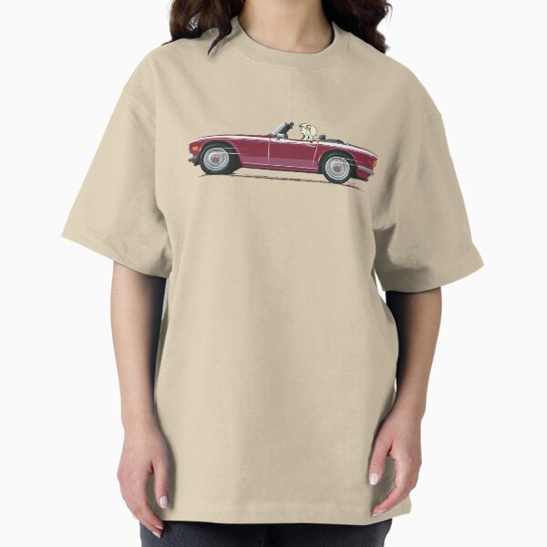 UK Damson Red colour TR6 the Classic British Sports - Adult & Kids T-Shirts, Sweatshirts & Hoodies apparel design preview 1