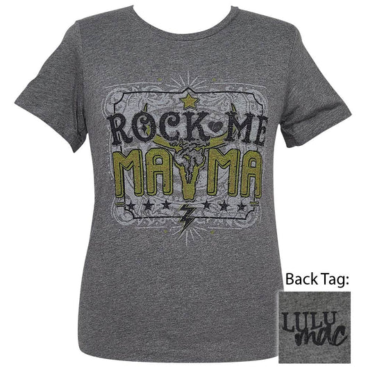 Girlie Girl Lulu Mac Rock Me Mama Canvas - Adult & Kids T-Shirts, Sweatshirts & Hoodies apparel design preview 1