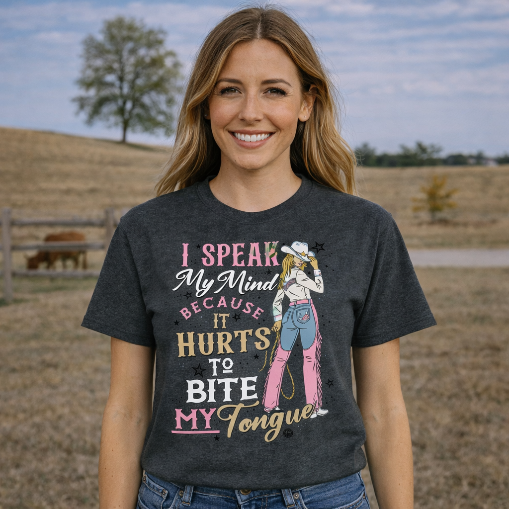 Girlie Girl Originals Speak My Mind - Adult & Kids T-Shirts, Sweatshirts & Hoodies apparel design preview 1