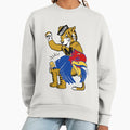 Vintage M-U Tiger vs. K-U Jayhawk Spanking - Adult & Kids T-Shirts, Sweatshirts & Hoodies apparel design preview 1