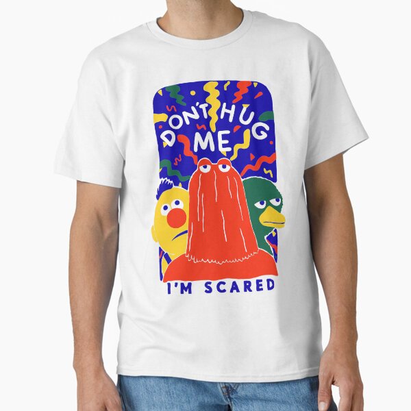 Don't Hug Me I'm Scareds Funny Saying Sarcasm - Adult & Kids T-Shirts, Sweatshirts & Hoodies apparel design preview 1