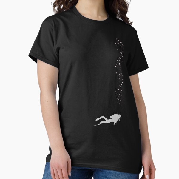 Scuba Diver Bubble - Adult & Kids T-Shirts, Sweatshirts & Hoodies apparel design preview 1