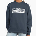 Overworked. Under Caffeinated - Adult & Kids T-Shirts, Sweatshirts & Hoodies apparel design preview 1
