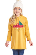 SALE Youth Merry Christmas Truck French Terry - Adult & Kids T-Shirts, Sweatshirts & Hoodies apparel design preview 1