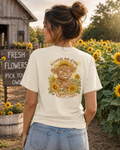 Southern Couture Classic Be A Sunflower Cow - Adult & Kids T-Shirts, Sweatshirts & Hoodies apparel design preview 1