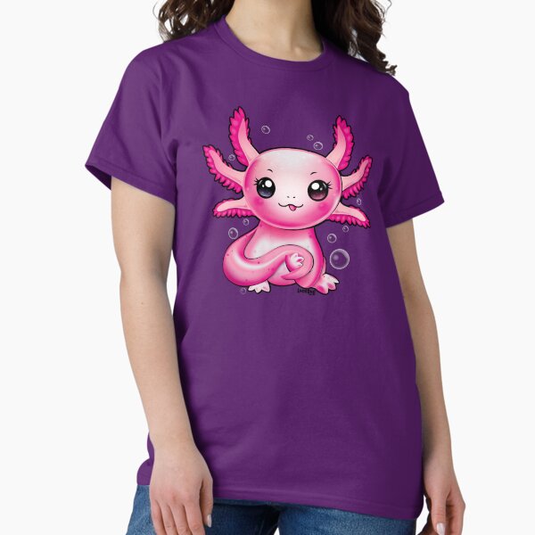 Axolotl Cuteness - Adult & Kids T-Shirts, Sweatshirts & Hoodies apparel design preview 1