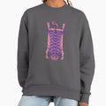 TIBETAN TIGER RUG-purple 1 - Adult & Kids T-Shirts, Sweatshirts & Hoodies apparel design preview 1