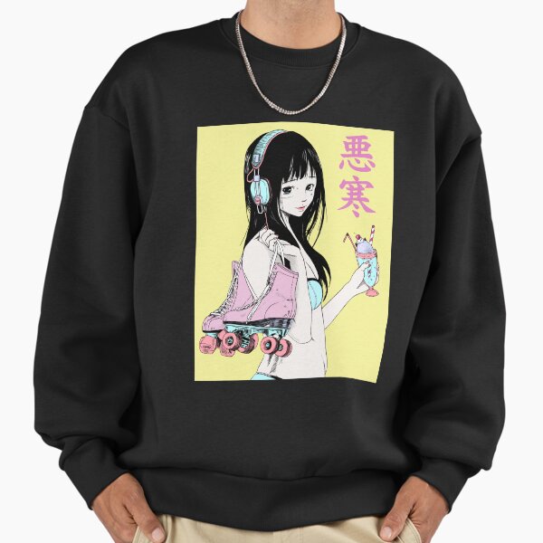 Chill Lofi Summer Girl - Adult & Kids T-Shirts, Sweatshirts & Hoodies apparel design preview 1