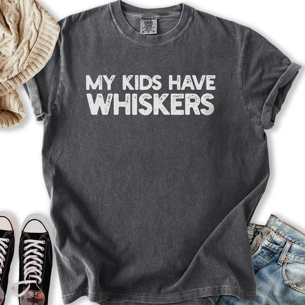 My Kids Have Whiskers - Adult & Kids T-Shirts, Sweatshirts & Hoodies apparel design preview 2