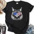 USA Aviator Long Hair Cat - Adult & Kids T-Shirts, Sweatshirts & Hoodies apparel design preview 1