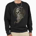 Viking Vintage Skull Beard with Headphone - Adult & Kids T-Shirts, Sweatshirts & Hoodies apparel design preview 1