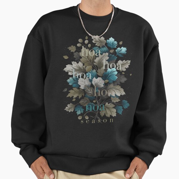 Hoa Trendy Emo Fall Season Leaves - Adult & Kids T-Shirts, Sweatshirts & Hoodies apparel design preview 1