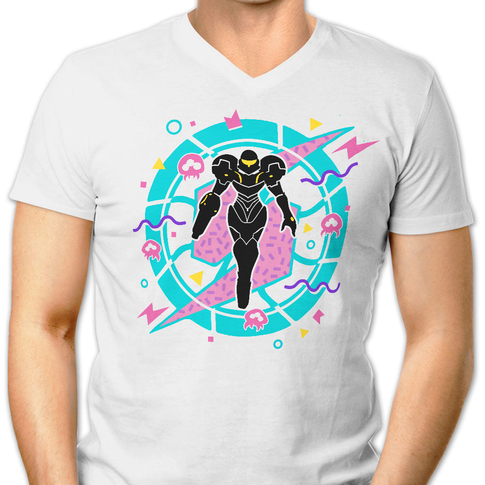 90's Hunter Men's V-Neck - Adult & Kids T-Shirts, Sweatshirts & Hoodies apparel design preview 1