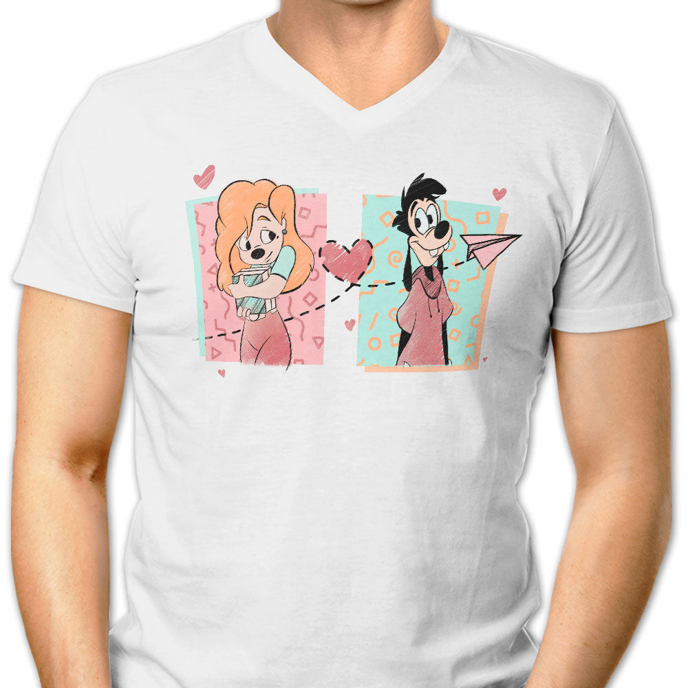 90's Love Men's V-Neck - Adult & Kids T-Shirts, Sweatshirts & Hoodies apparel design preview 1