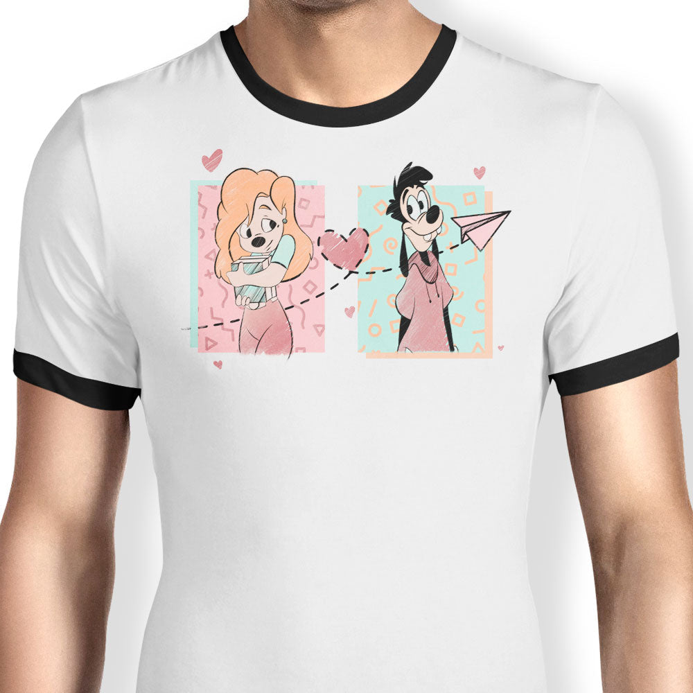 90's Love Ringer - Adult & Kids T-Shirts, Sweatshirts & Hoodies apparel design preview 1