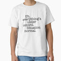 Star Wars Quotes Situation Normal - Adult & Kids T-Shirts, Sweatshirts & Hoodies apparel design preview 1