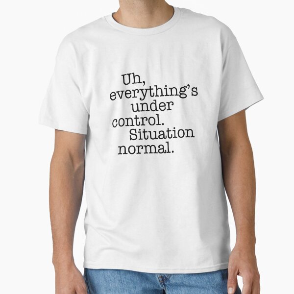 Star Wars Quotes Situation Normal - Adult & Kids T-Shirts, Sweatshirts & Hoodies apparel design preview 1