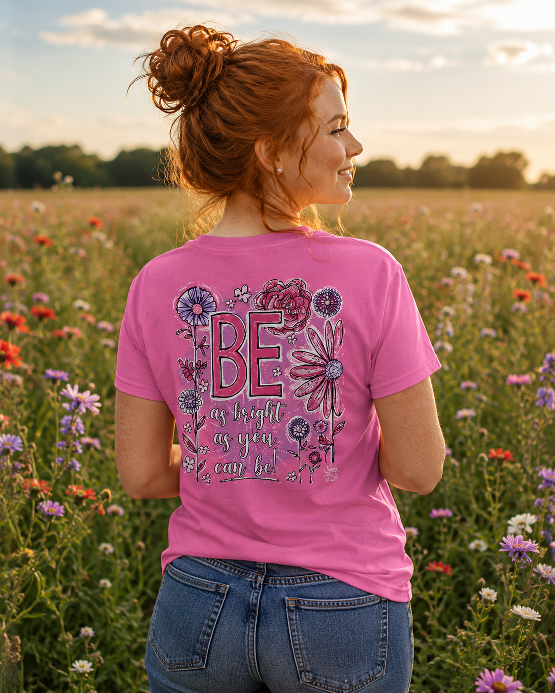 Sassy Frass Be as Bright You Can Comfort Colors - Adult & Kids T-Shirts, Sweatshirts & Hoodies apparel design preview 1